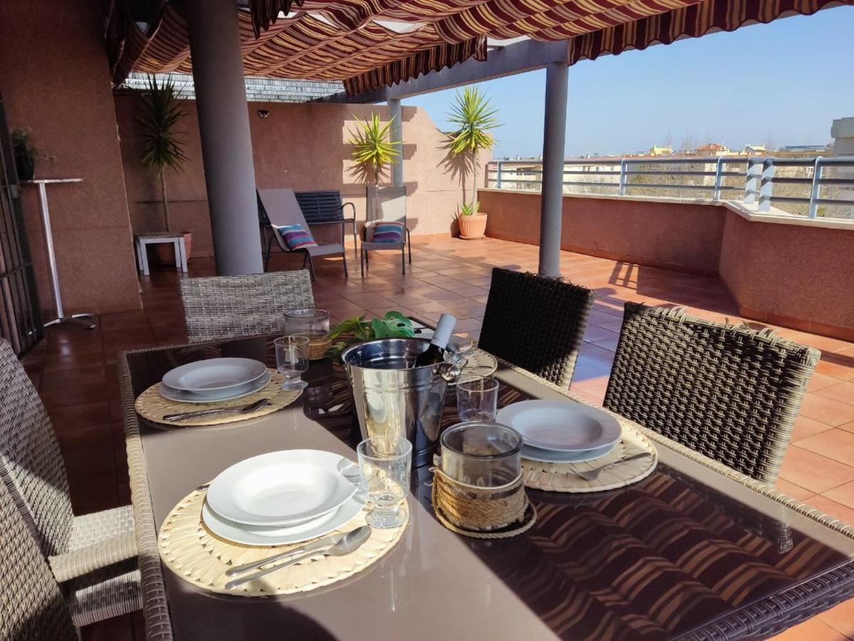 Atico Terraza 65M. Playa, Piscina, A/C, Wifi Daire Sanlúcar de Barrameda Dış mekan fotoğraf